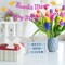 Mother’s Day Banner – Floral & Butterfly Garland, Party Backdrop & Decorations